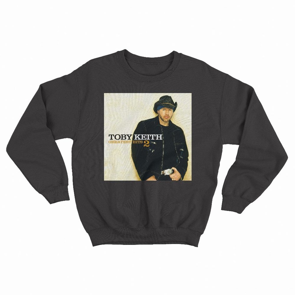 Toby Keith Greatest Hits 2 Black Sweater
